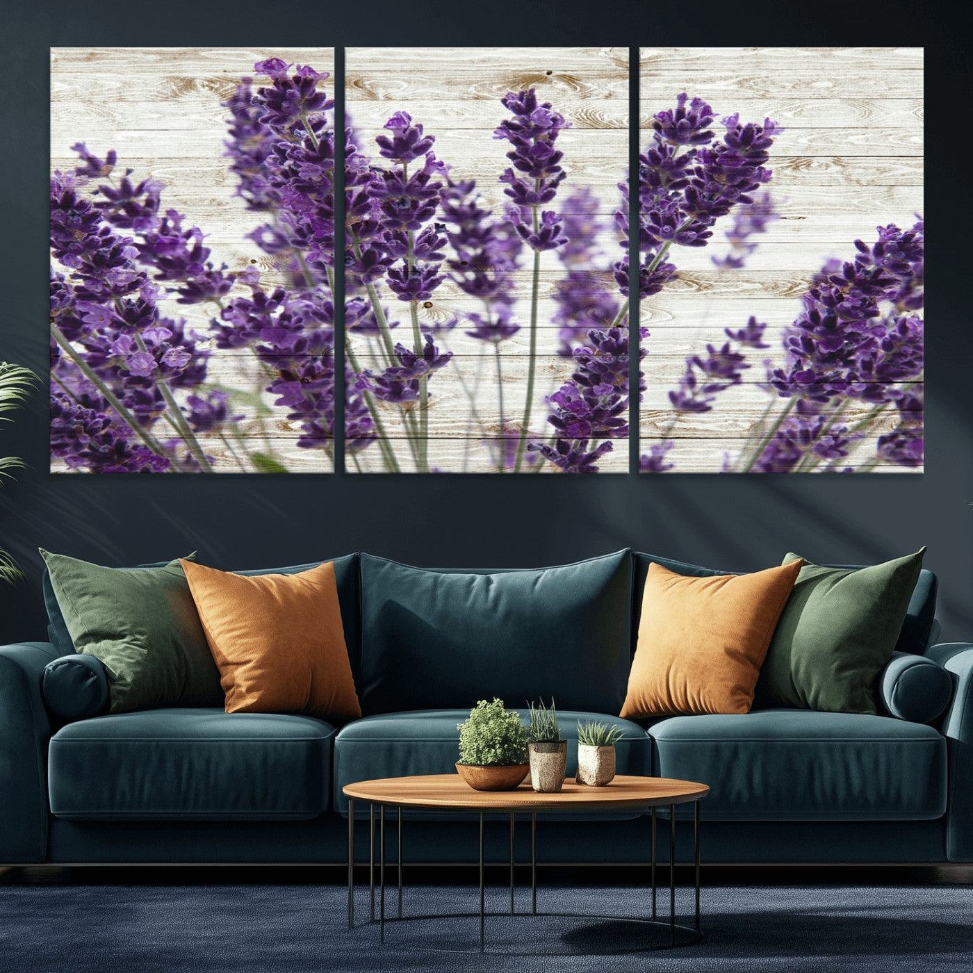 21208-MGV-CV-36X24-Lavender Herb Wall Art Canvas Print