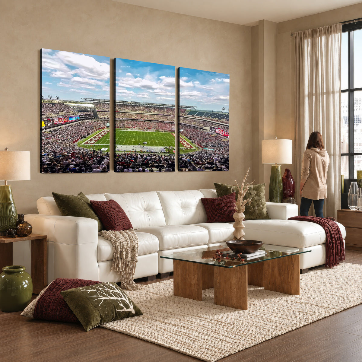 29243-MGV-CV-36X24 - The Temple University Owls Athletics Team Print