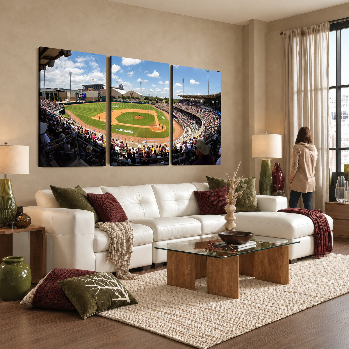 80409-MGV-CV-36X24 - The Texas A&M University Aggies Athletics Team Print