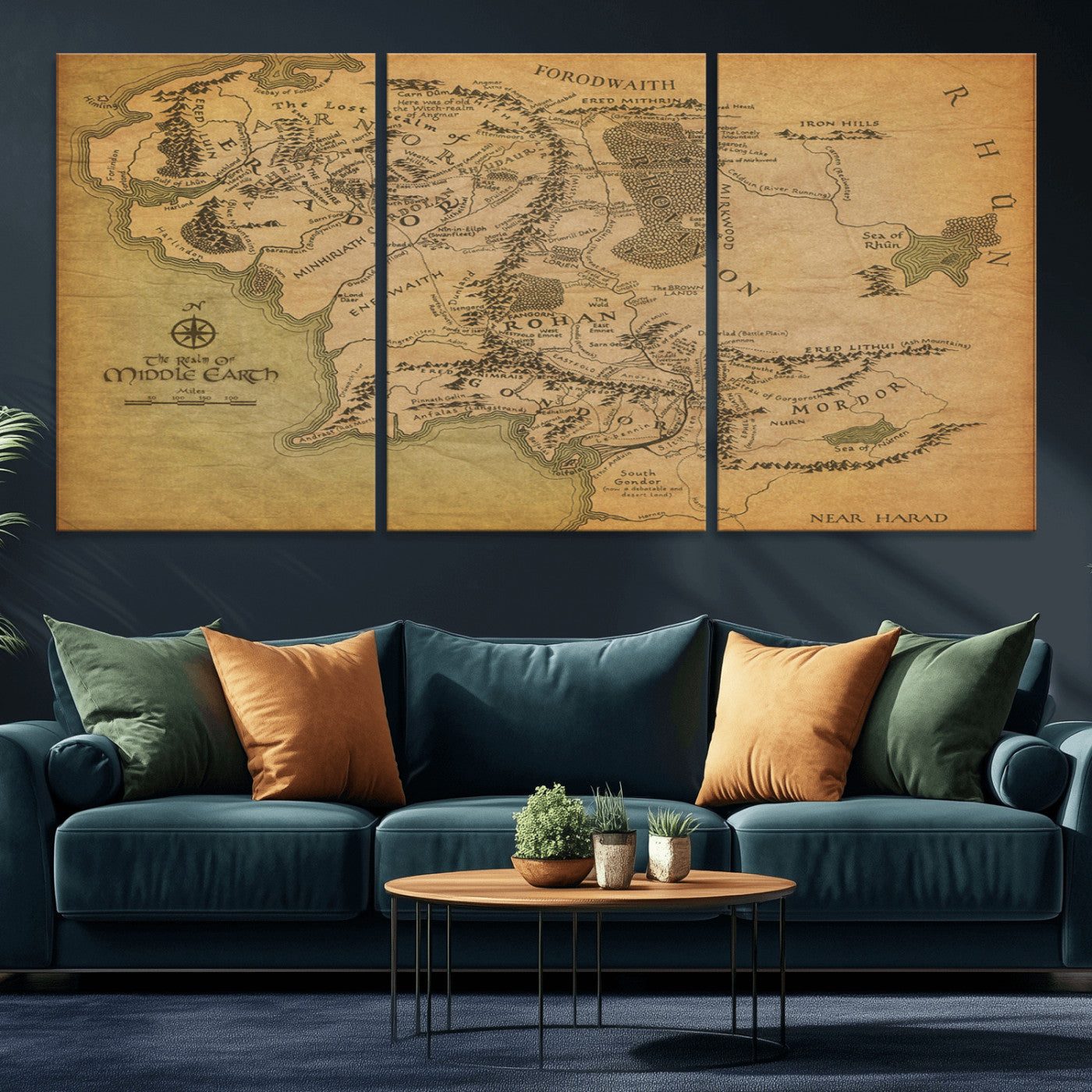 MGV-CV-60X30-3P - Push Pin World Map Canvas Print – Framed Wall Art for Couples to Track Their Travels – Anniversary