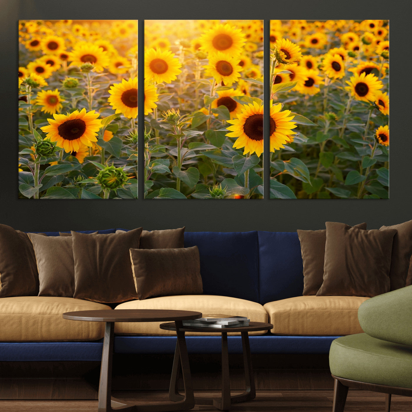 53685-MGV-CV-36X24-Sunflower Sunshine Wall Art Canvas Print