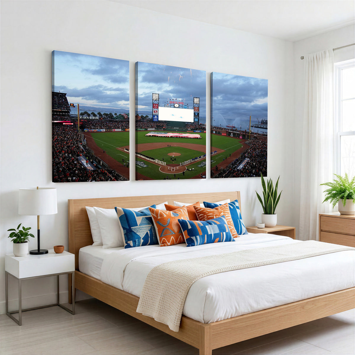 44631-MGV-CV-36X24 - Oracle Park San Francisco Giants Wall Art | Oracle Park Stadium Canvas Print