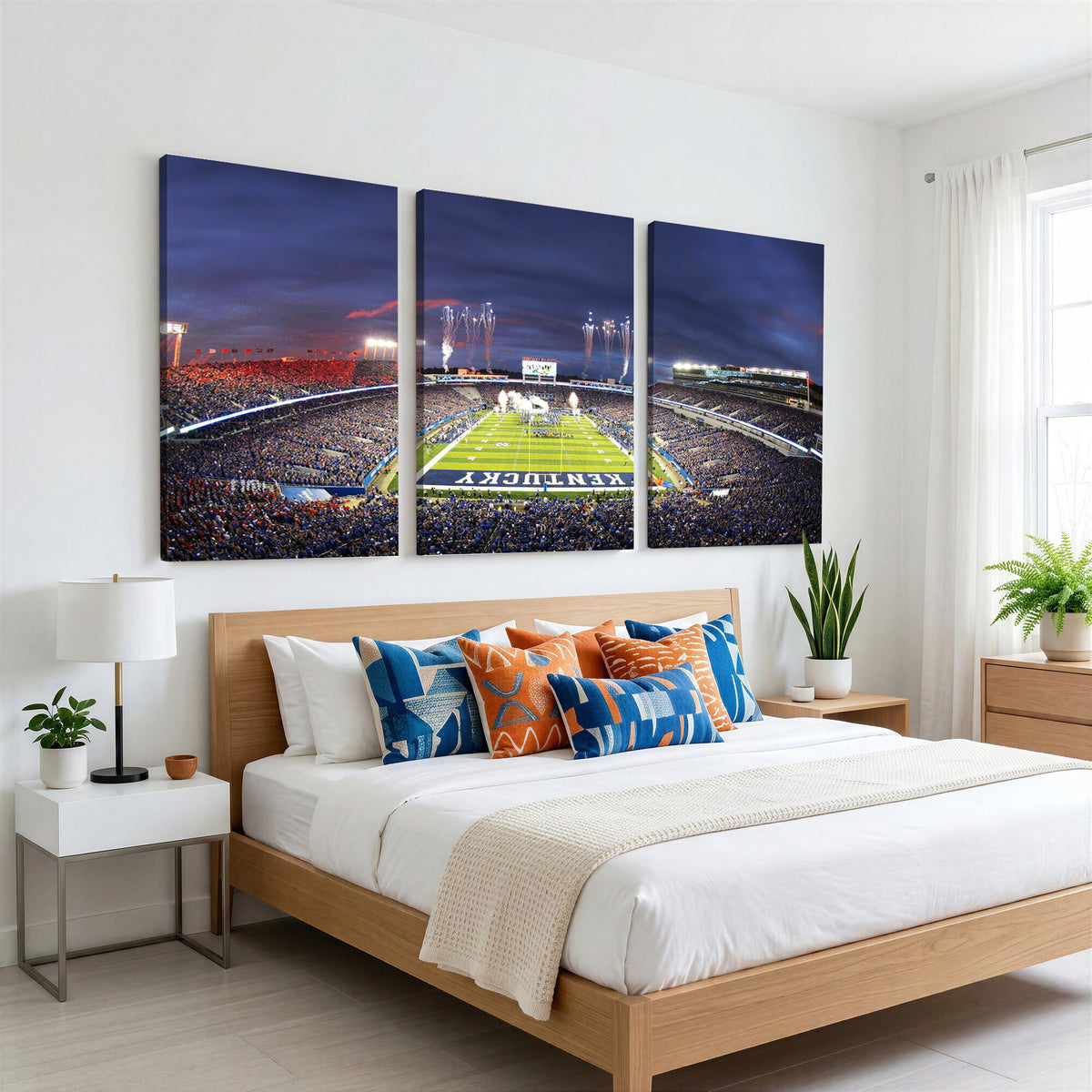 26008-MGV-CV-36X24 - Kroger Field Canvas Wall Art, Kentucky Stadium Wall Art