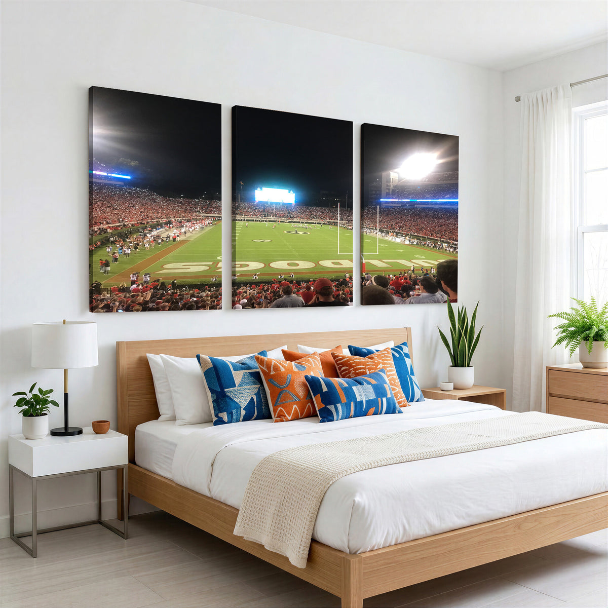 16230786-MGV-CV-36X24 - Dooley Stadium Wall Art, Sports Arena Panoramic Canvas
