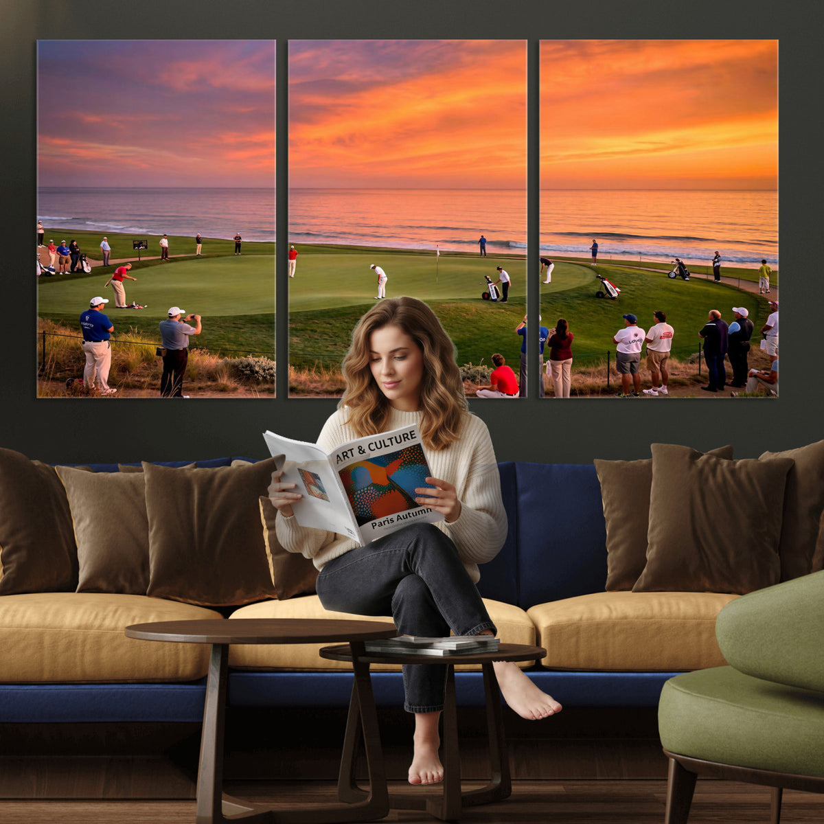 57561775-MGV-CV-36X24 - Stadium Wall Art Canvas Print