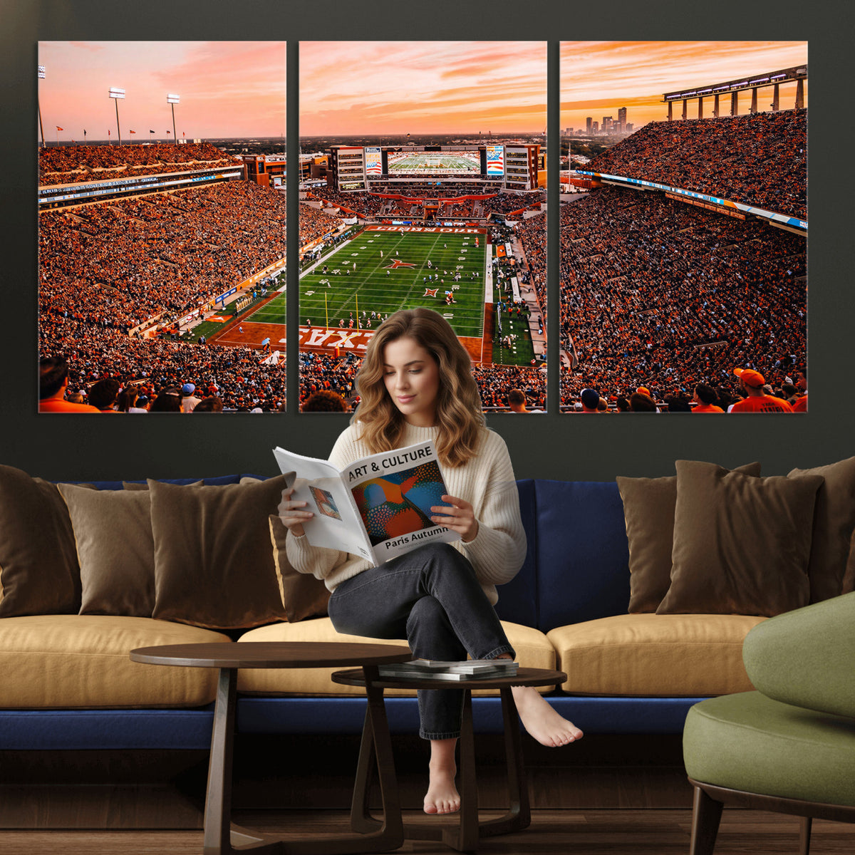 24606043-MGV-CV-36X24 - Stadium Wall Art Canvas Print