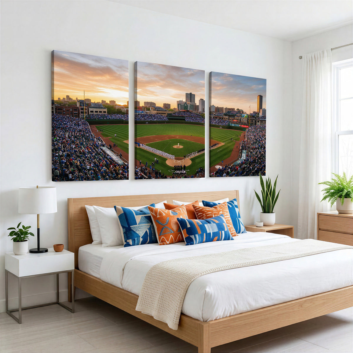 76885212-MGV-CV-36X24 - Stadium Wall Art Canvas Print
