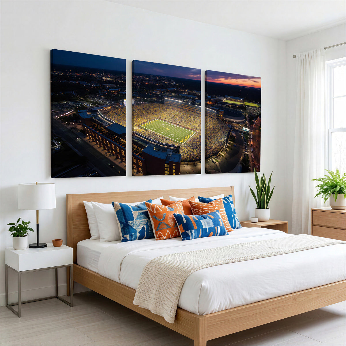 61127284-MGV-CV-36X24 - Stadium Wall Art Canvas Print