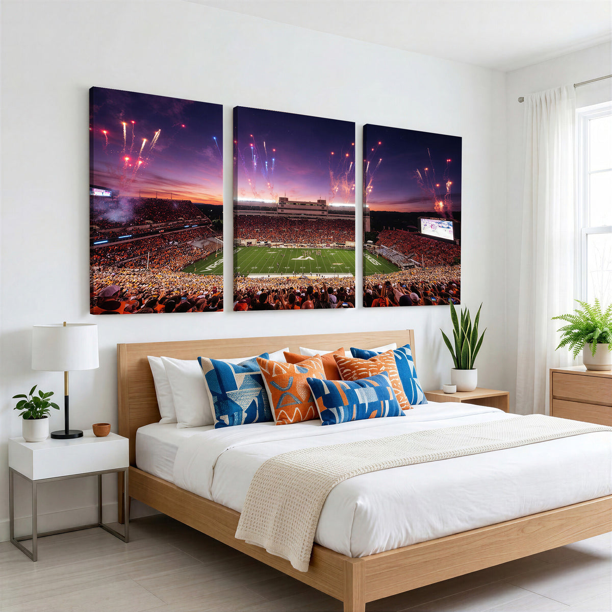 60785214-MGV-CV-36X24 - Stadium Wall Art Canvas Print
