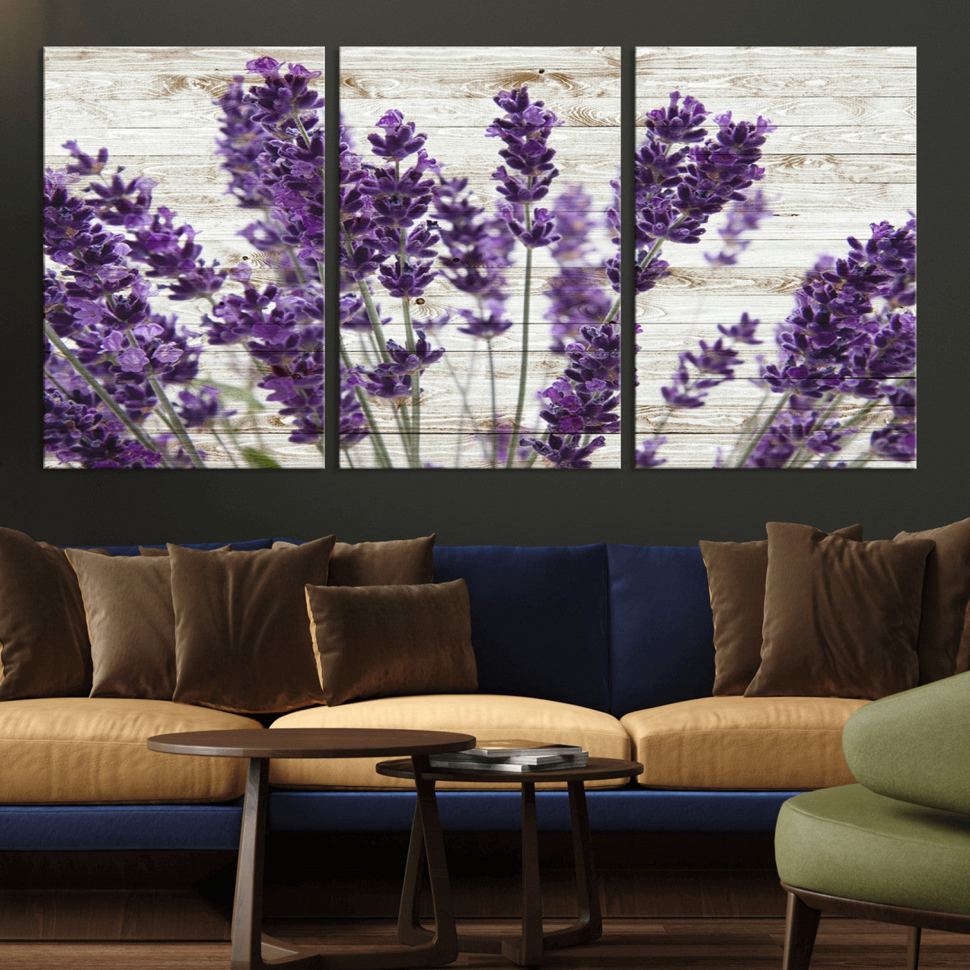 21208-MGV-CV-36X24-Lavender Herb Wall Art Canvas Print
