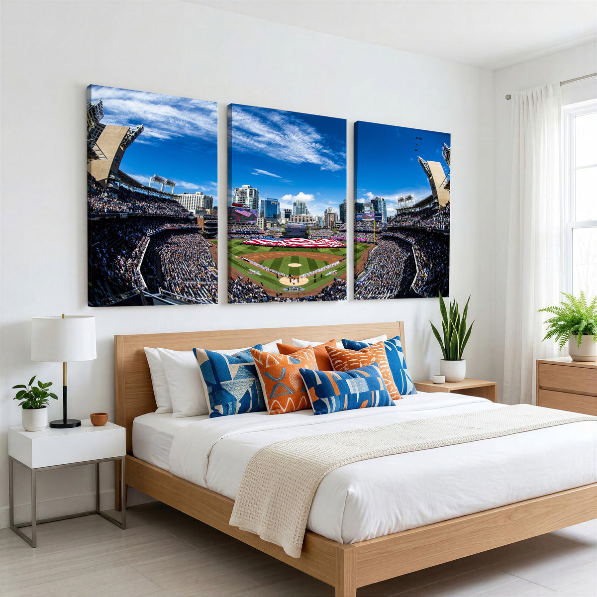 52297-MGV-CV-36X24 - San Diego Padres Baseball Team Print, Petco Park Stadium
