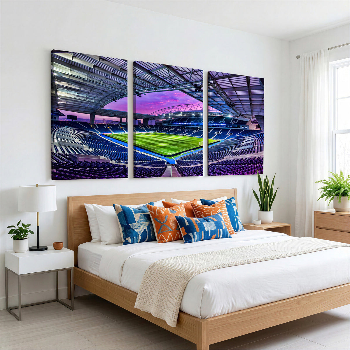 10851-MGV-CV-36X24 - FC Porto Soccer Team Print Canvas, Dragon Stadium Wall Art