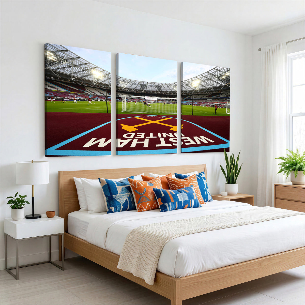 77367-MGV-CV-36X24 - West Ham United FC Stadium Canvas Wall Art, London Stadium
