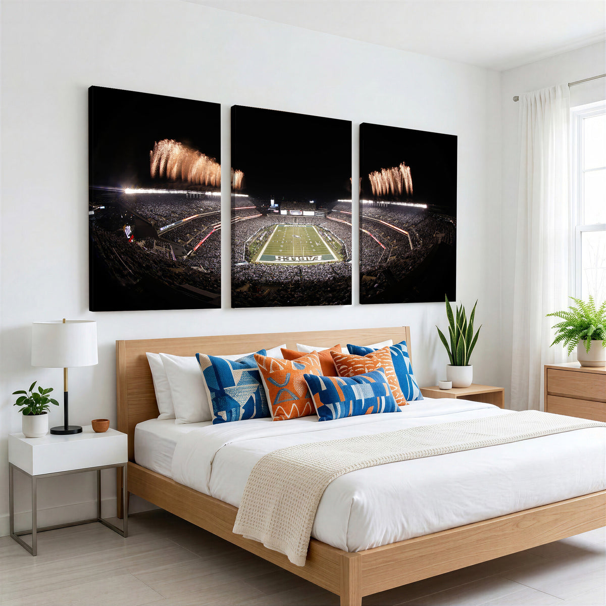 48893-MGV-CV-36X24 - Eagles Field Stadium Wall Art, Lincoln Financial Field