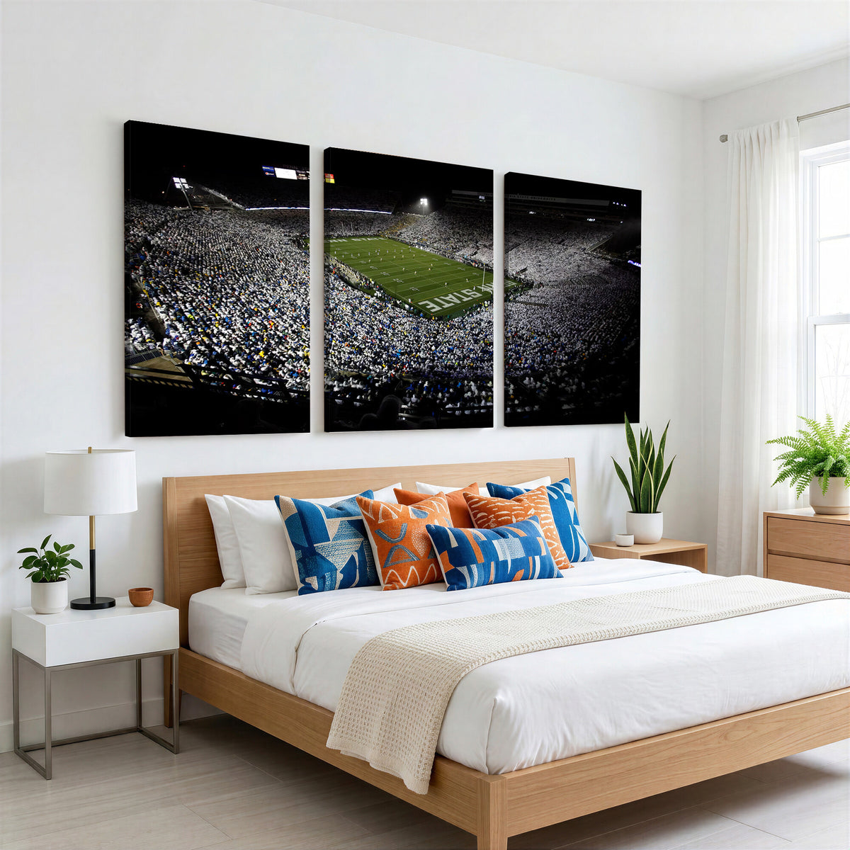 96825-MGV-CV-36X24 - Penn State Football Stadium Wall Art - Beaver Stadium Canvas Print