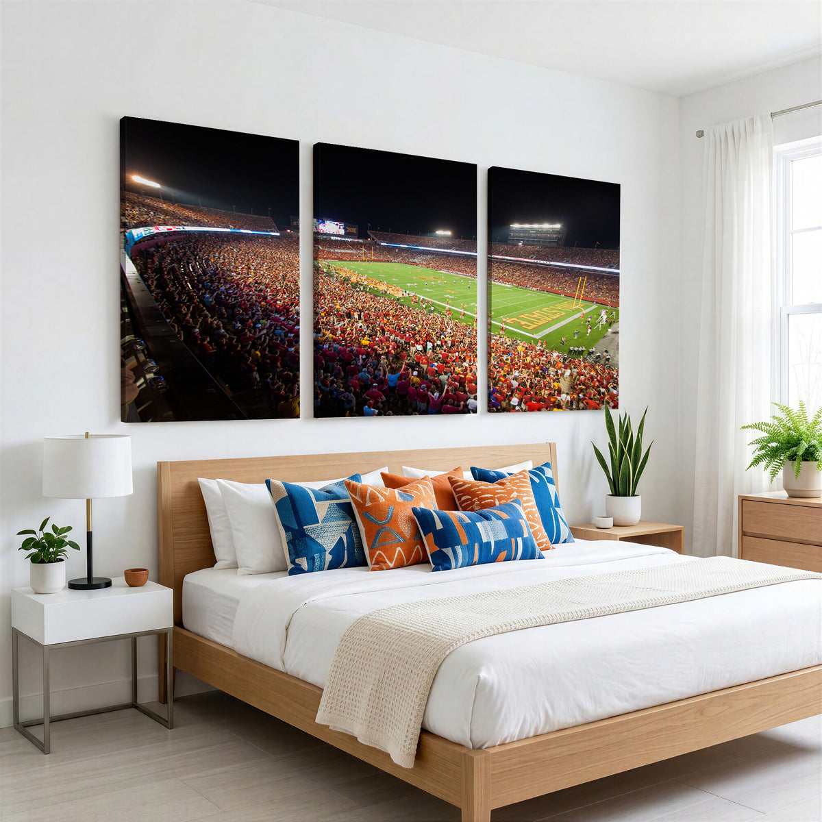 35139-MGV-CV-36X24 - Iowa State University Cyclones Canvas Print, Jack Trice Stadium