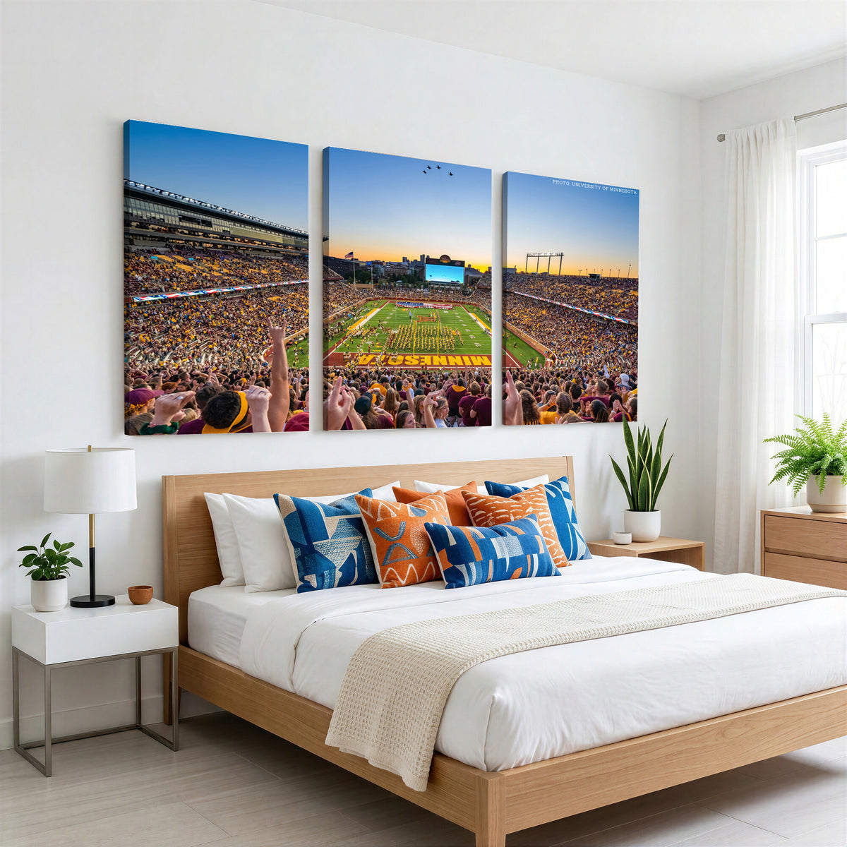 63452-MGV-CV-36X24 - University of Minnesota Golden Gophers Football Team Print