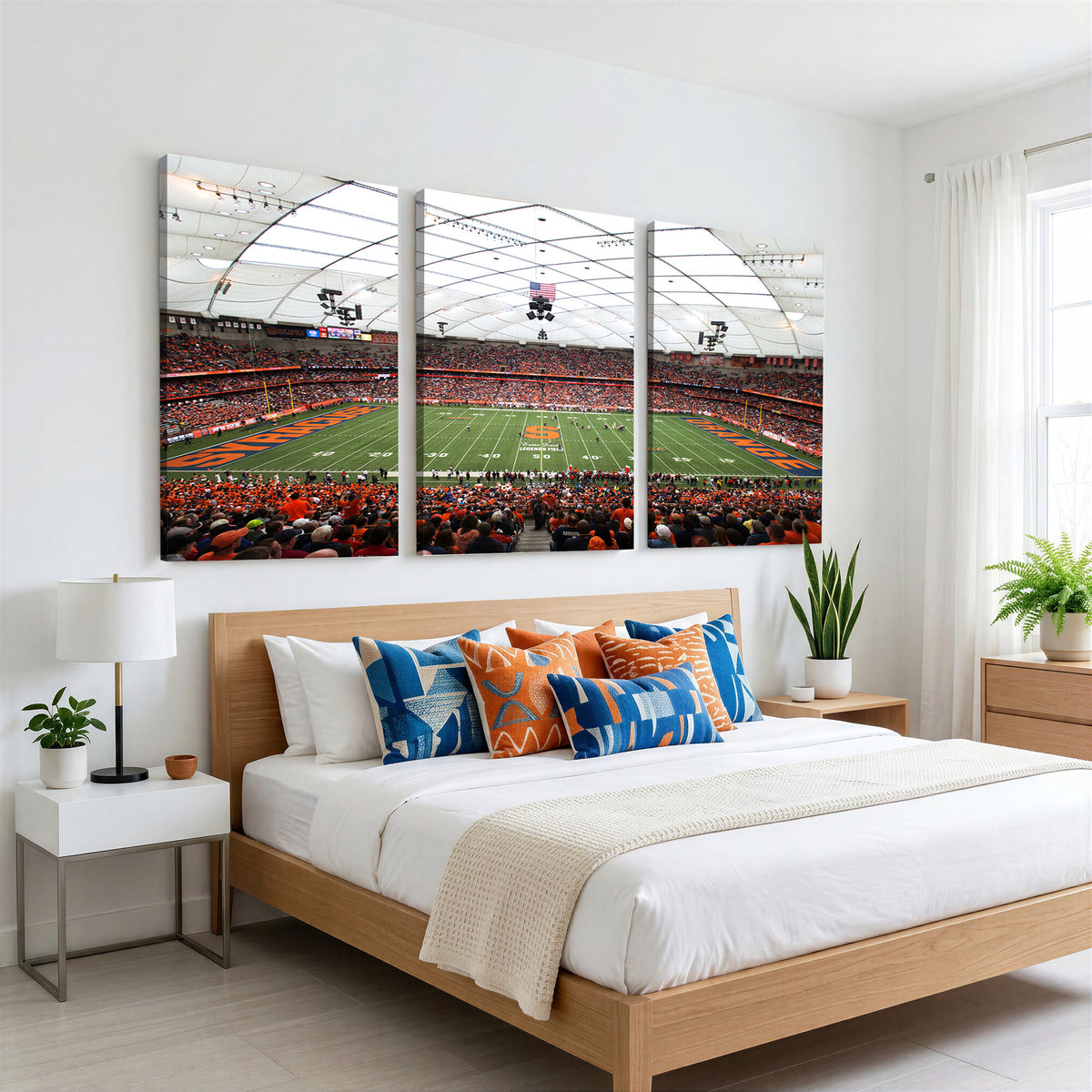 78104-MGV-CV-36X24 - Syracuse University Orange Football Team Print, Syracuse