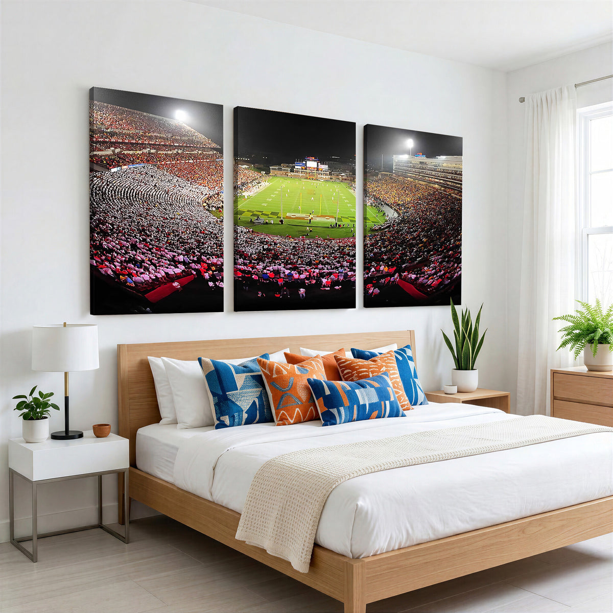 12091-MGV-CV-36X24 - University of Maryland Terrapins Football Team Print, Extra Large Game Room Wall Decor
