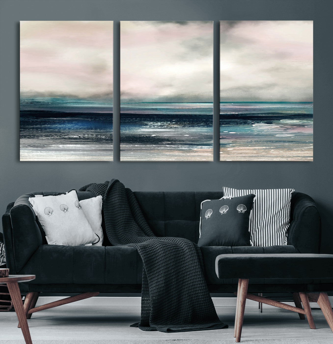 MGV-CV-60X30-3P - Contemporary Abstract Wall Art Canvas Print
