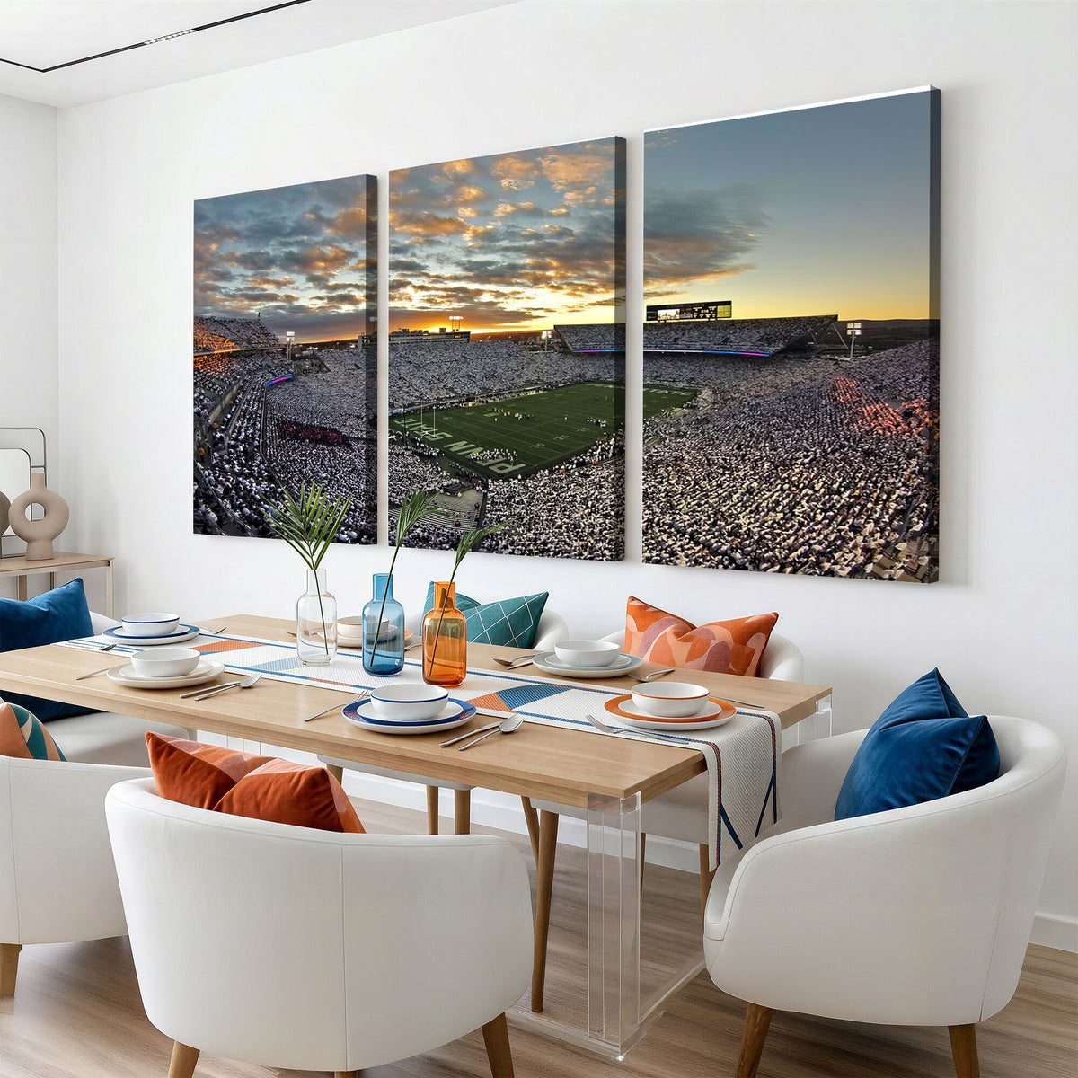 38807-MGV-CV-36X24 - Beaver Stadium Wall Art, Penn State Stadium Wall Art | Penn State Nittany Lions Football