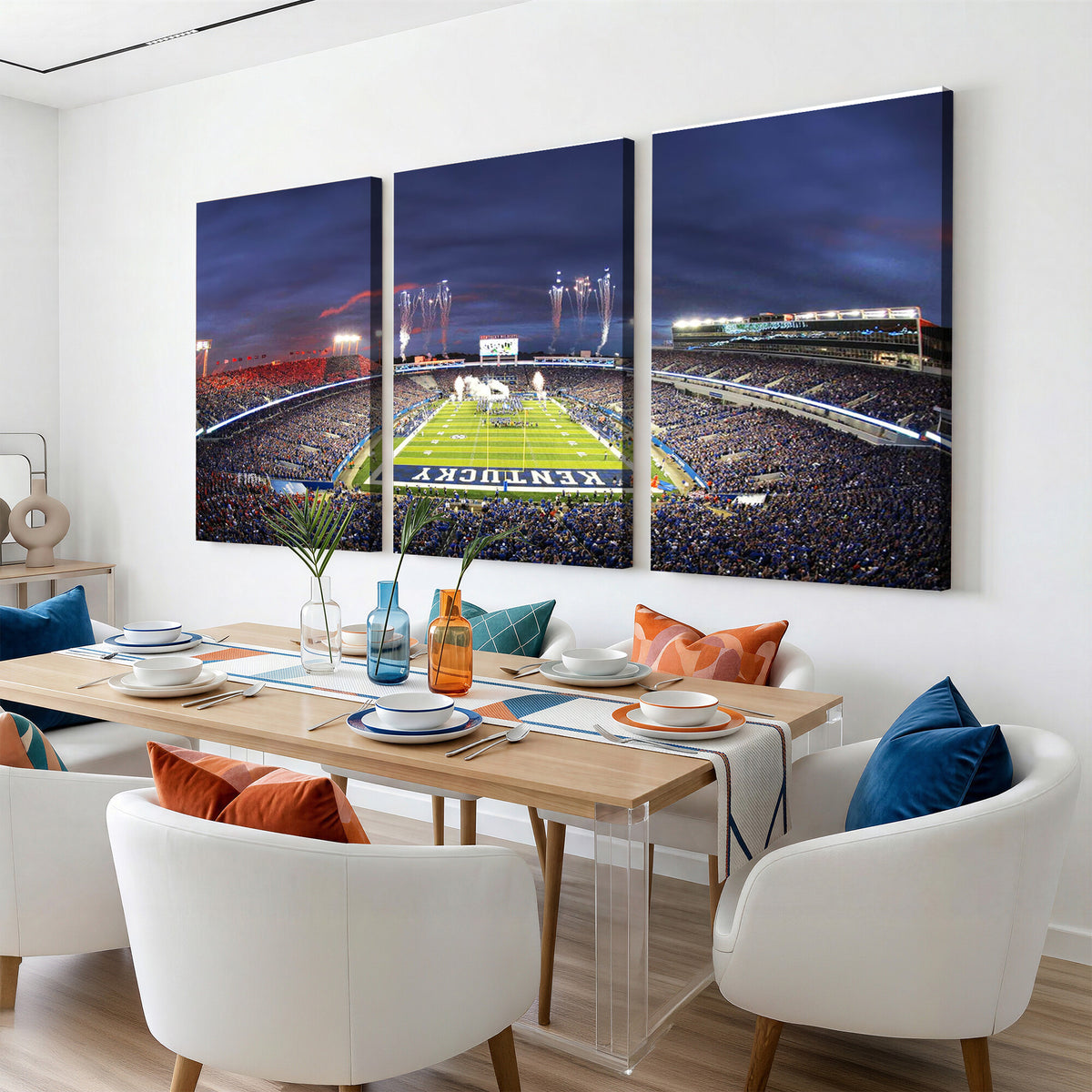 26008-MGV-CV-36X24 - Kroger Field Canvas Wall Art, Kentucky Stadium Wall Art