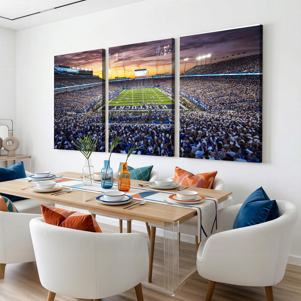 78524-MGV-CV-36X24 - Kroger Field Wall Art Print, Kentucky Stadium Wall Art