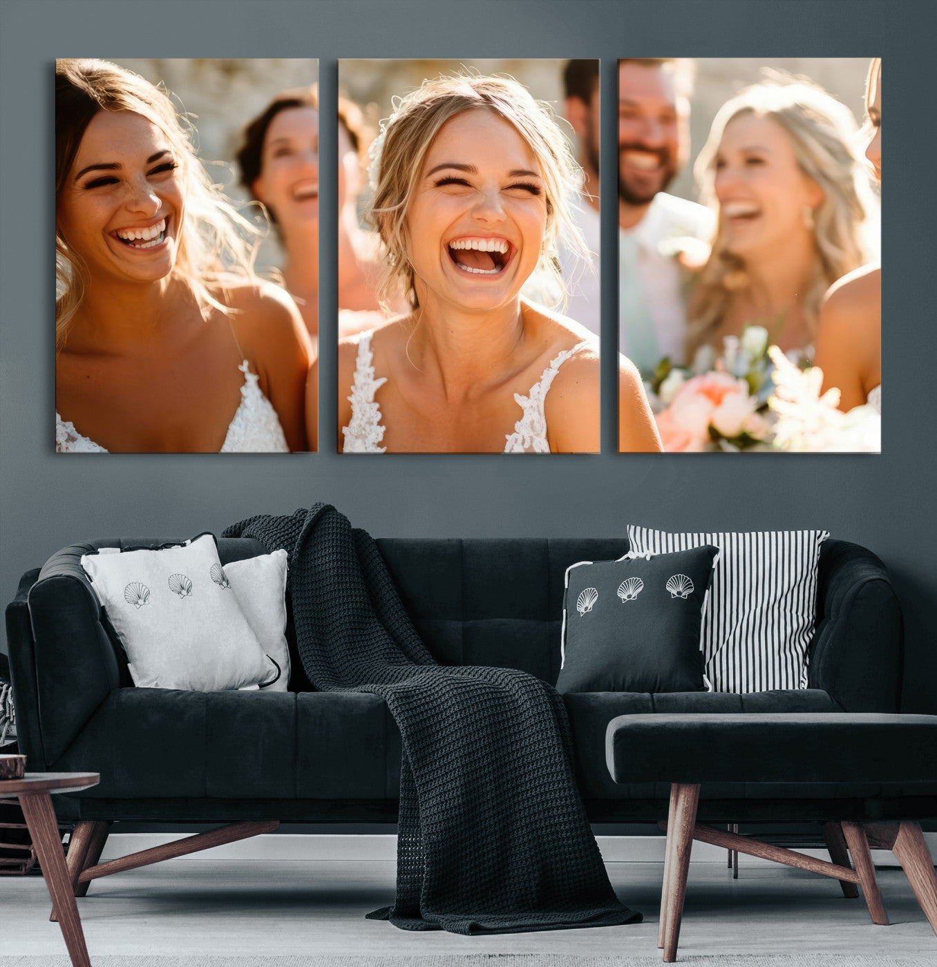 CSTM912-MGV-CV-60X30-3P-Floating 3 Panel Custom Canvas Print - Perfect for Unique Decor - Framed - Ready to Hang - Gift for Him