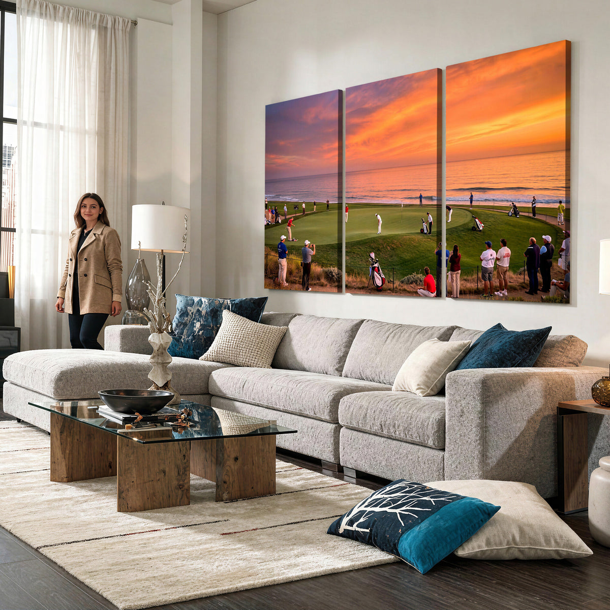 57561775-MGV-CV-36X24 - Stadium Wall Art Canvas Print