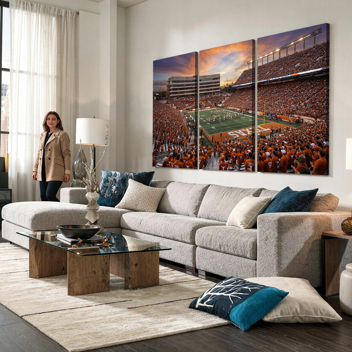 23560699-MGV-CV-36X24 - Stadium Wall Art Canvas Print