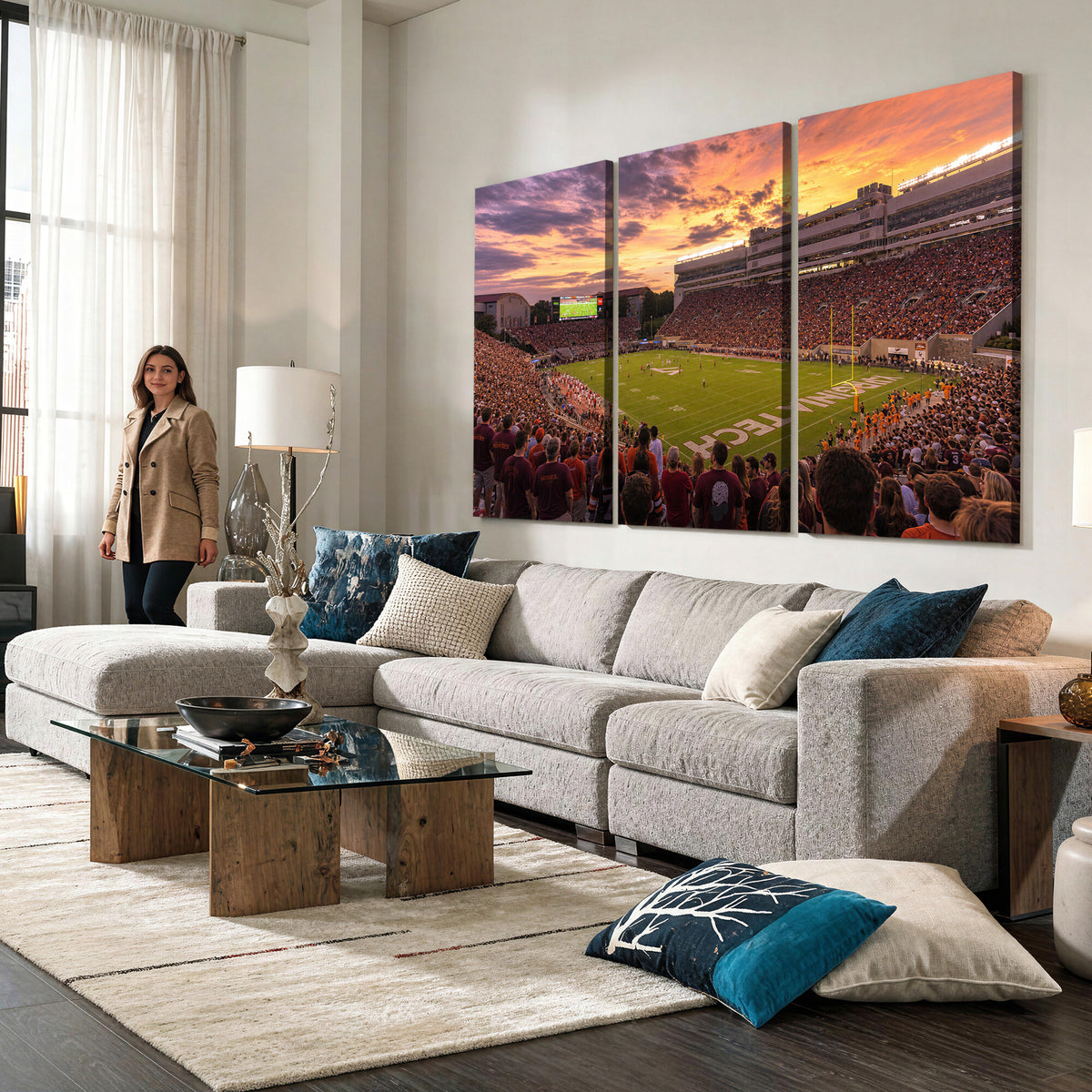20221405-MGV-CV-36X24 - Stadium Wall Art Canvas Print