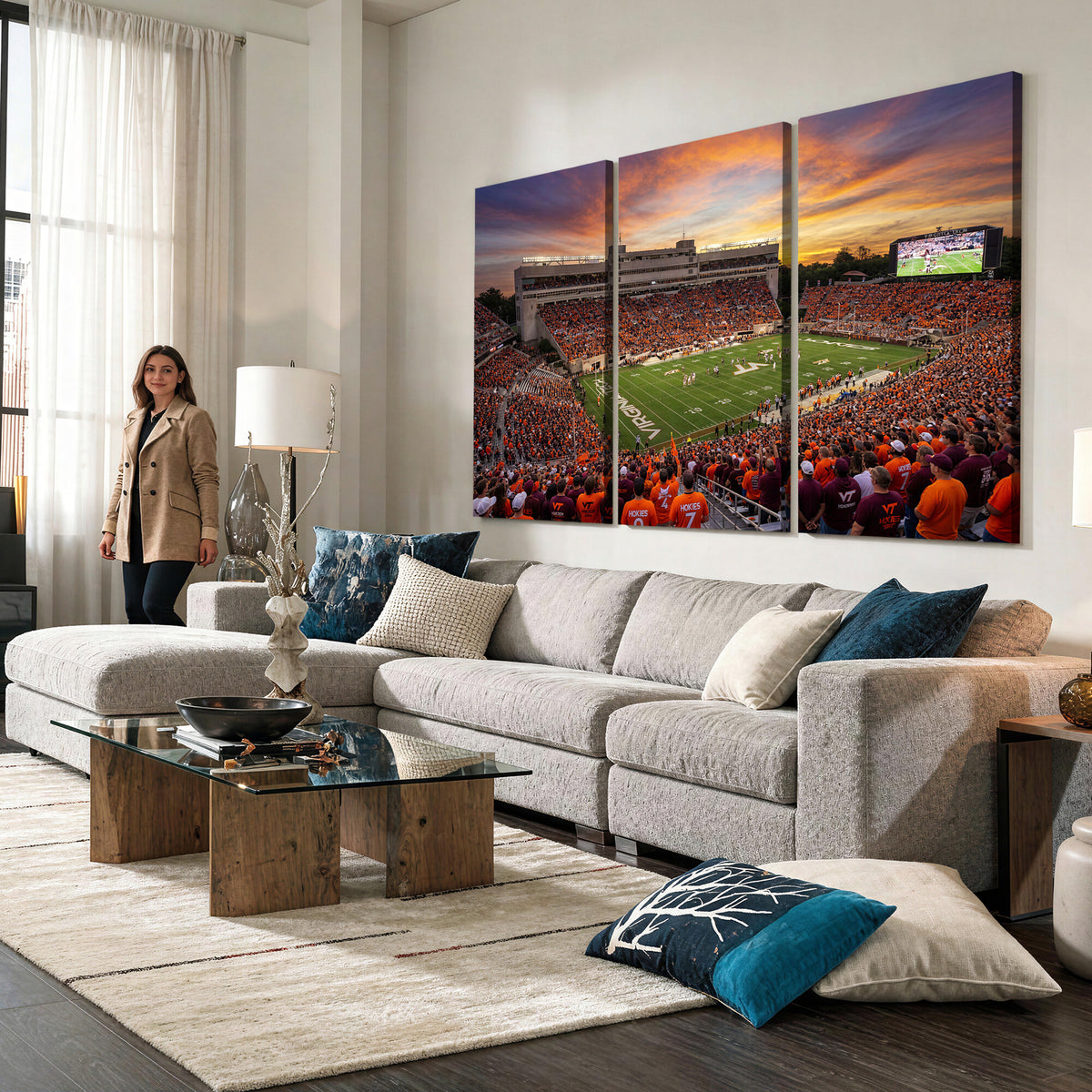 23178259-MGV-CV-36X24 - Stadium Wall Art Canvas Print