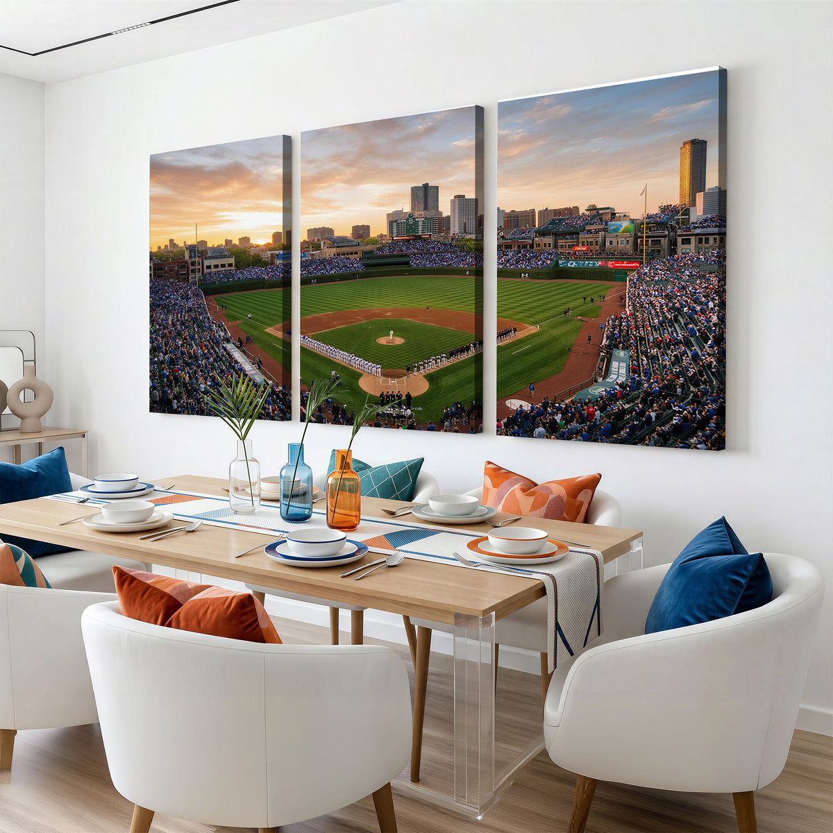 76885212-MGV-CV-36X24 - Stadium Wall Art Canvas Print
