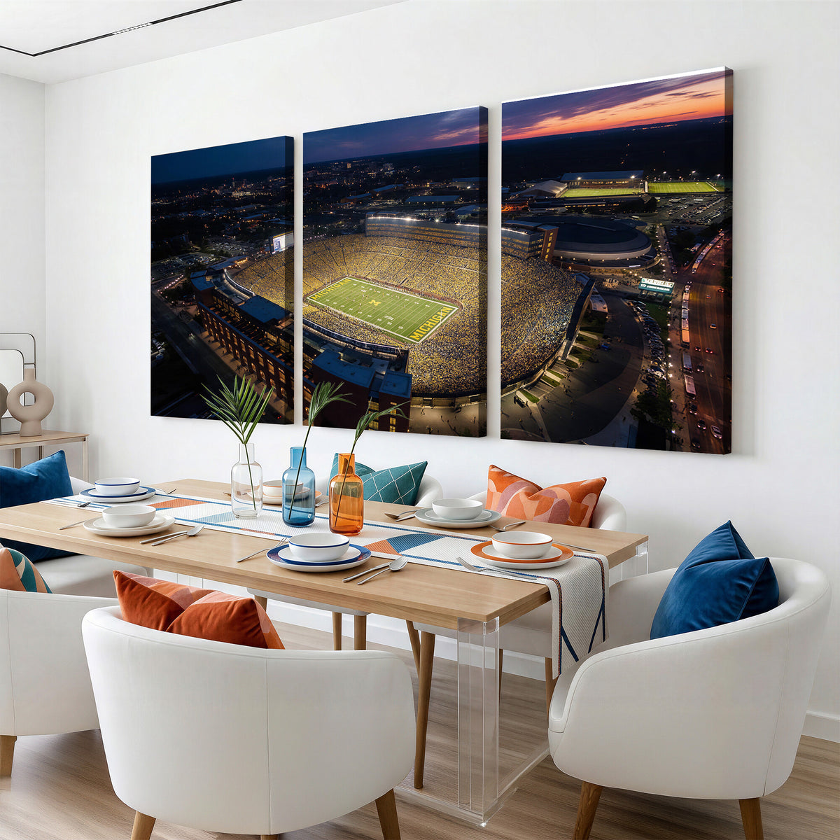 61127284-MGV-CV-36X24 - Stadium Wall Art Canvas Print