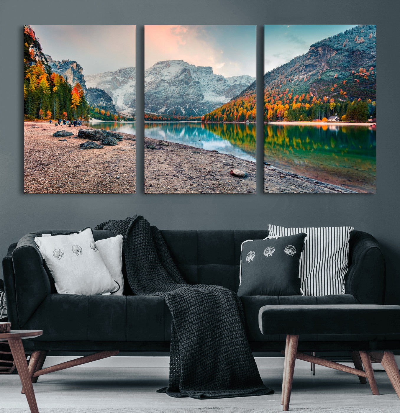 MGV-CV-60X30-3P - Spectacular Autumn Wall Art Canvas Print