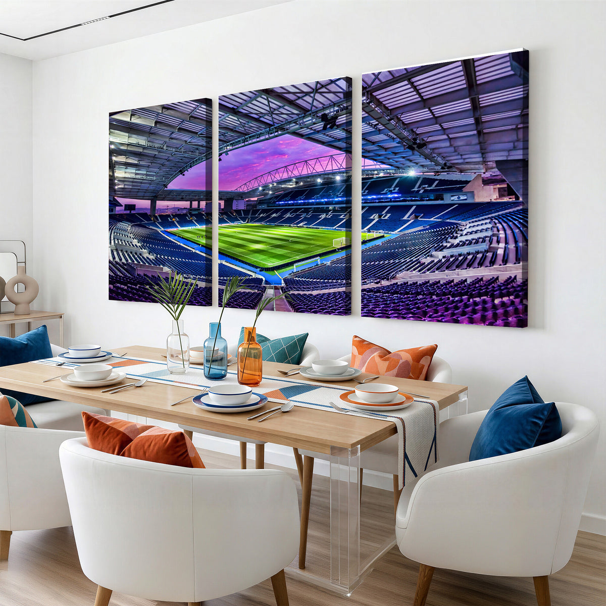 10851-MGV-CV-36X24 - FC Porto Soccer Team Print Canvas, Dragon Stadium Wall Art