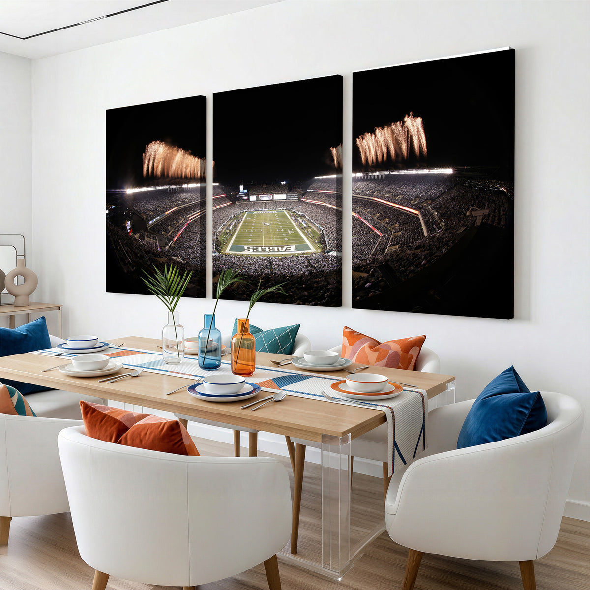 48893-MGV-CV-36X24 - Eagles Field Stadium Wall Art, Lincoln Financial Field
