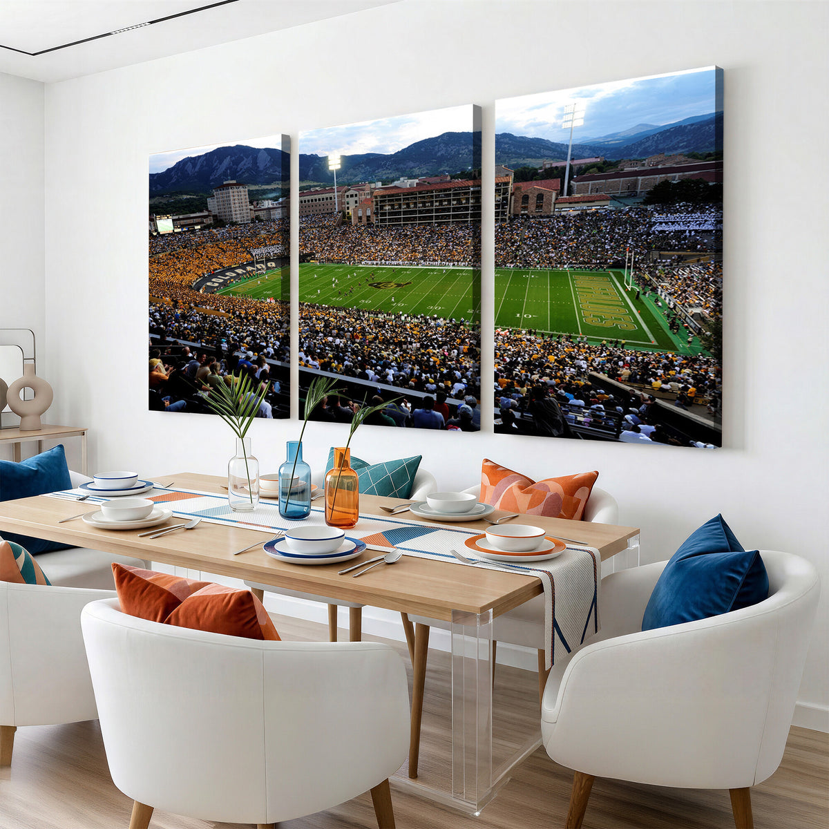 60552-MGV-CV-36X24 - Folsom Field, University of Colorado Buffaloes Football