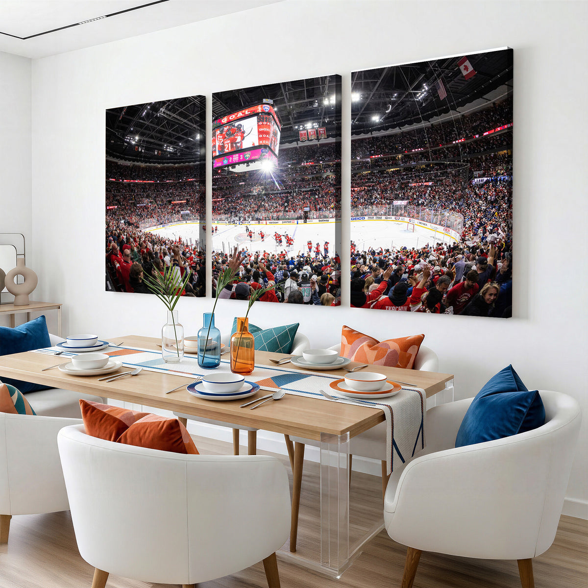 15750-MGV-CV-36X24 - Amerant Bank Arena Wall Art Canvas Print, Hockey Arena