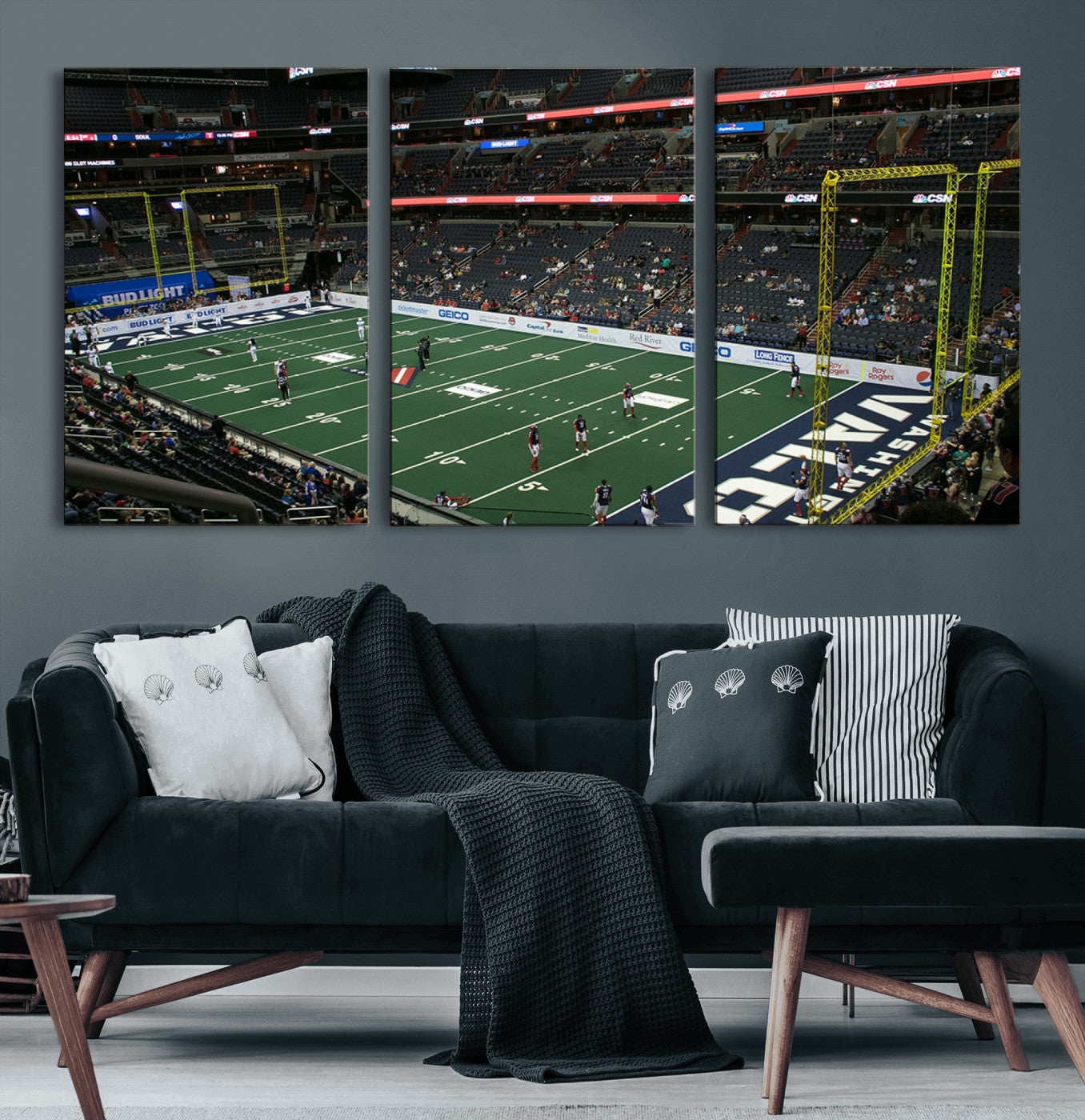 40845-MGV-CV-36X24-Capital One Arena Wall Art | Washington Wizards & Capitals Print | Canvas Print | Ready to Hang |