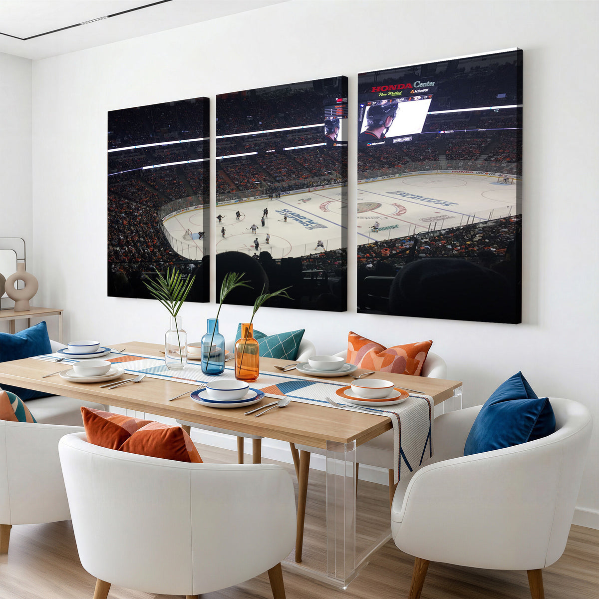 24634-MGV-CV-36X24 - Honda Center California Anaheim Ducks Hockey Stadium Wall Art