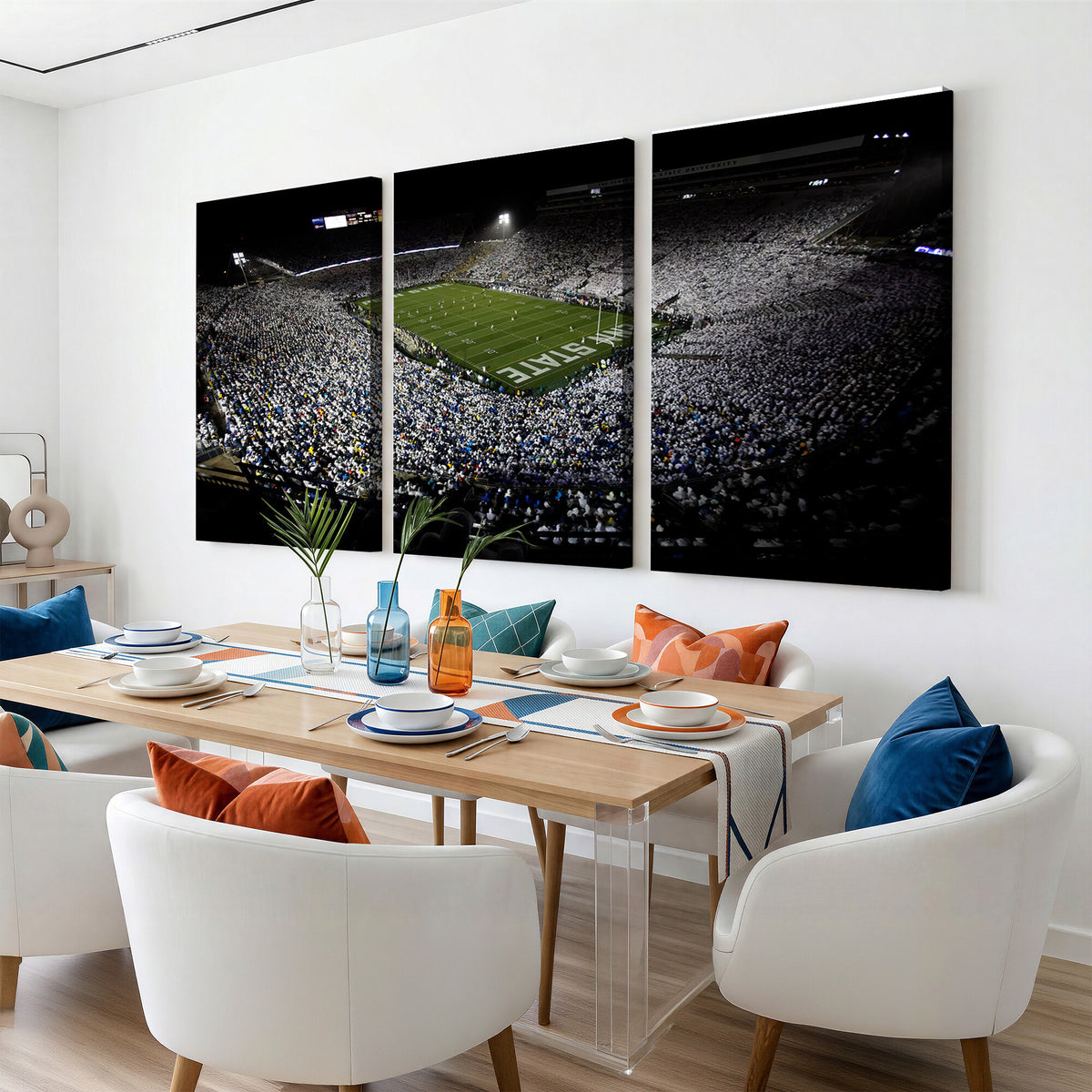 96825-MGV-CV-36X24 - Penn State Football Stadium Wall Art - Beaver Stadium Canvas Print
