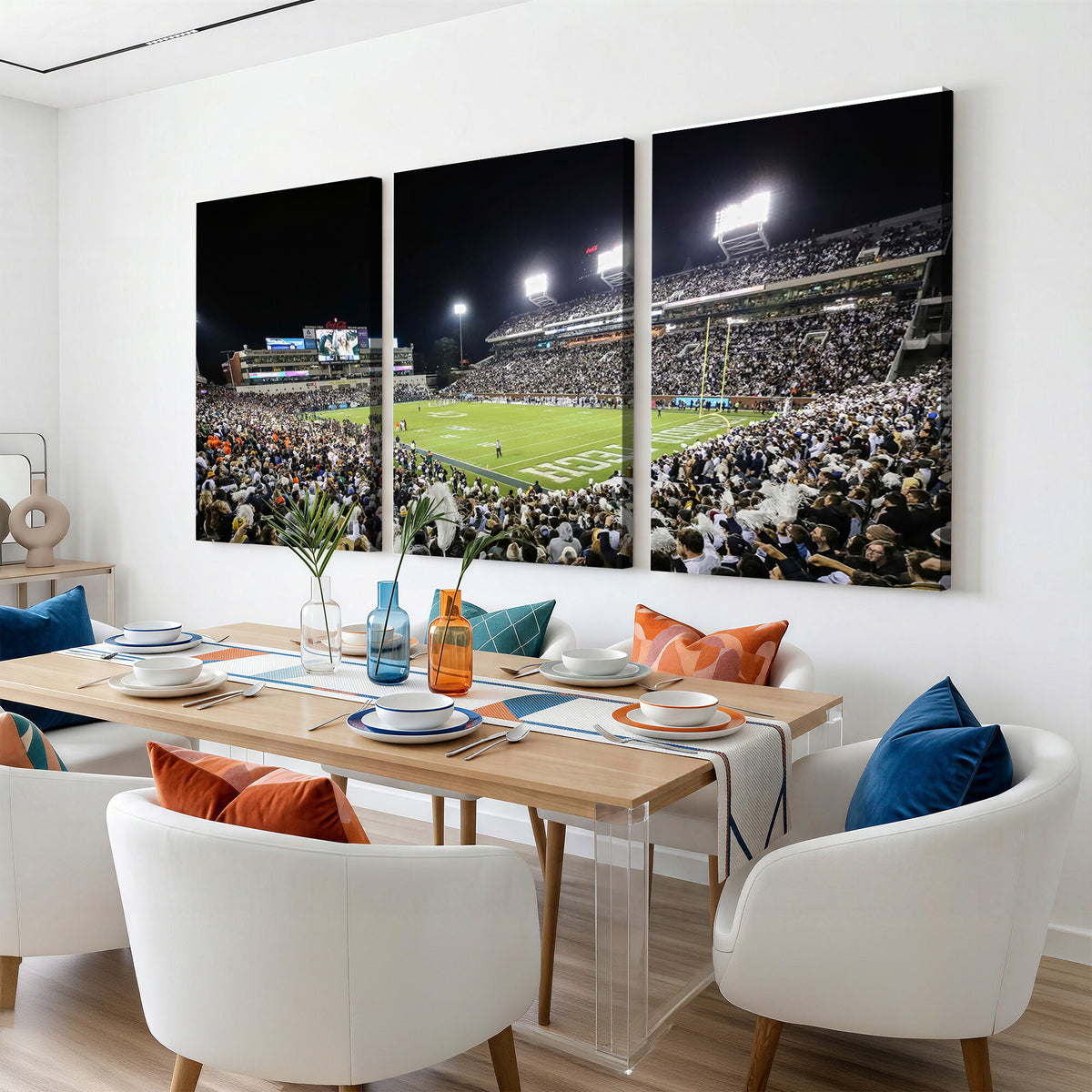 49339-MGV-CV-36X24 - Georgia Tech Yellow Jackets Football Team Print, Atlanta