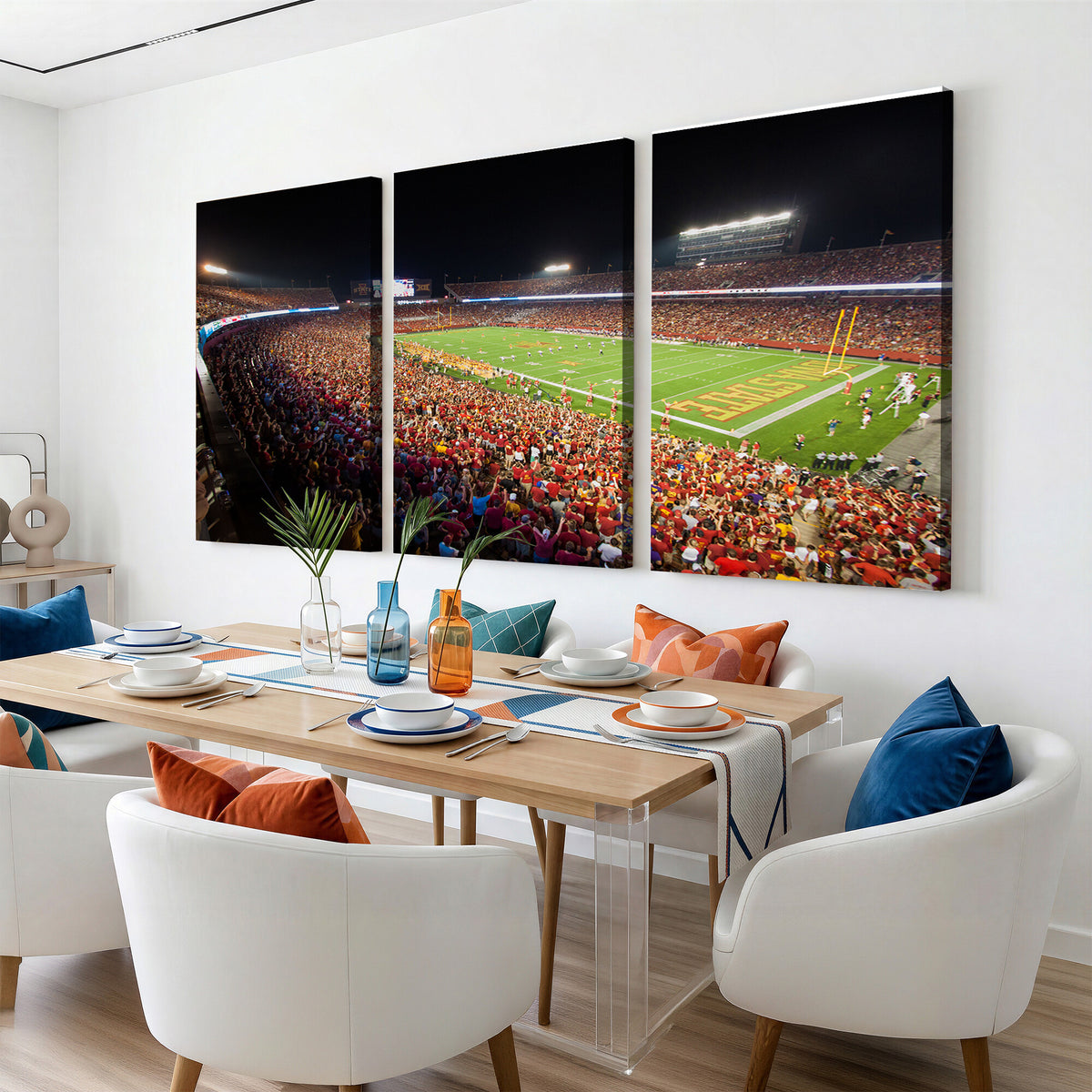 35139-MGV-CV-36X24 - Iowa State University Cyclones Canvas Print, Jack Trice Stadium