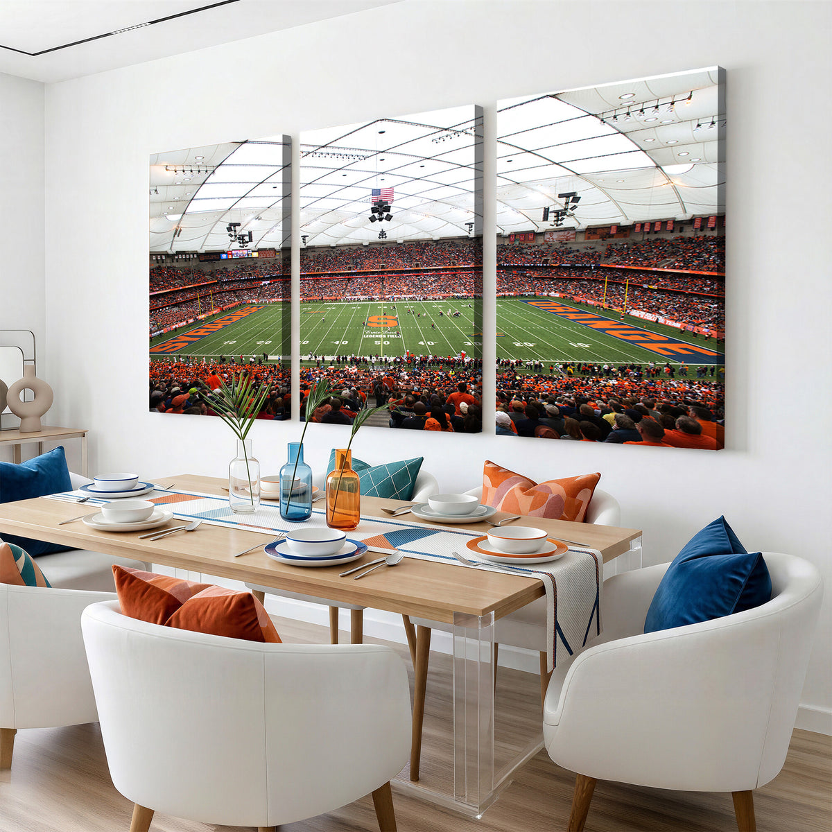 78104-MGV-CV-36X24 - Syracuse University Orange Football Team Print, Syracuse