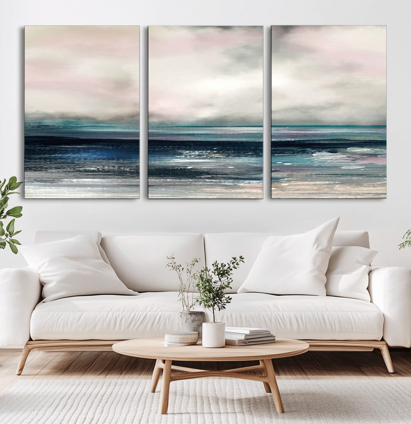MGV-CV-60X30-3P - Contemporary Abstract Wall Art Canvas Print