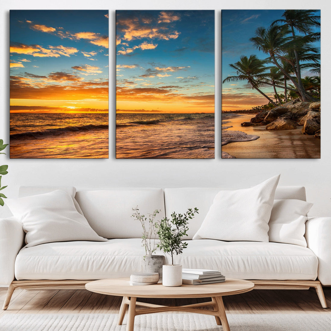 Sunset Wall Art Canvas Print