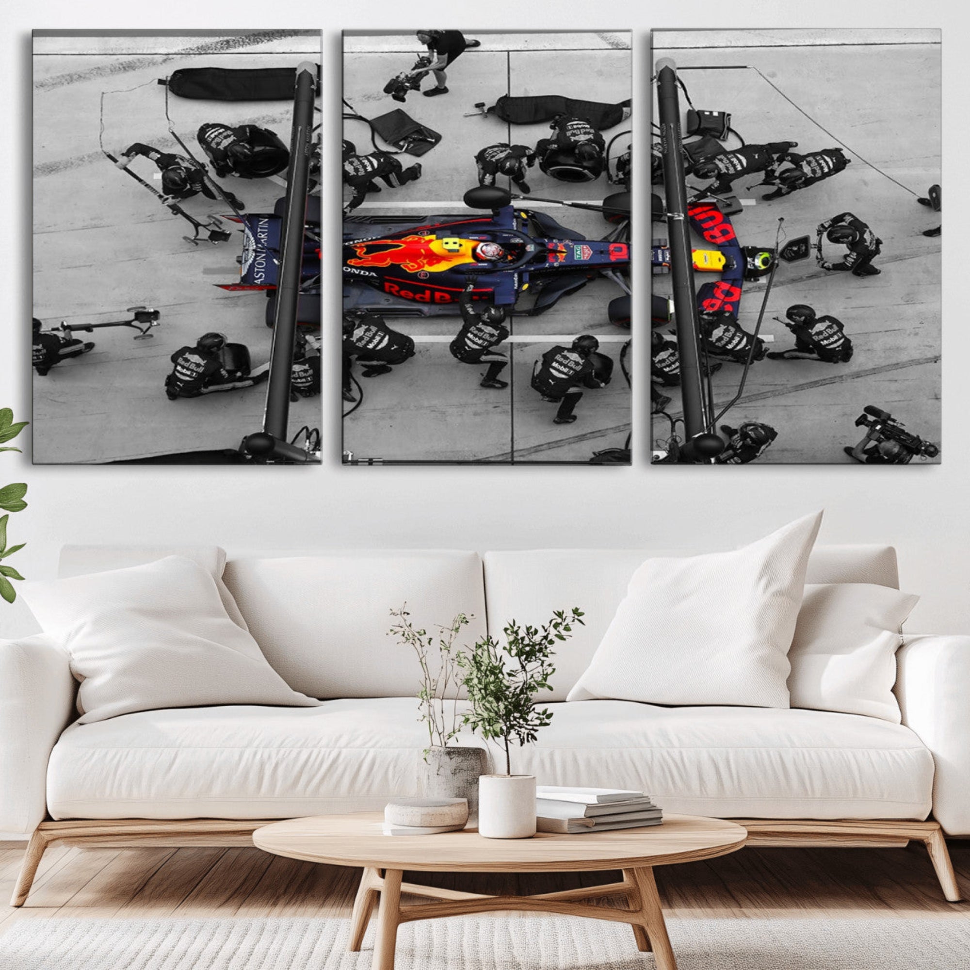 RedBull-MGV-CV-36X24-RedBull Formula 1 Canvas Wall Art Print