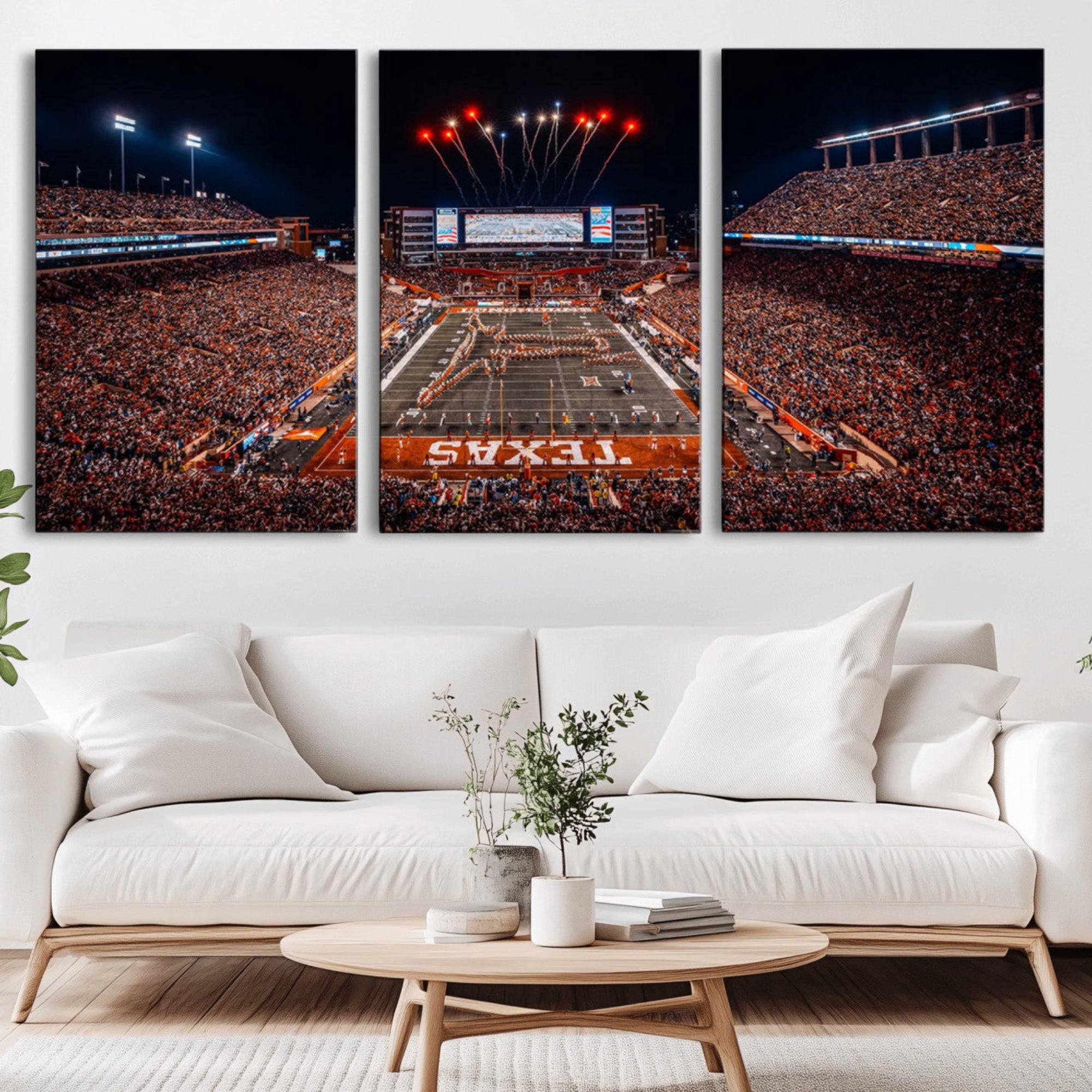 58778-MGV-CV-36X24-Texas Memorial Stadium Wall Art Canvas Print