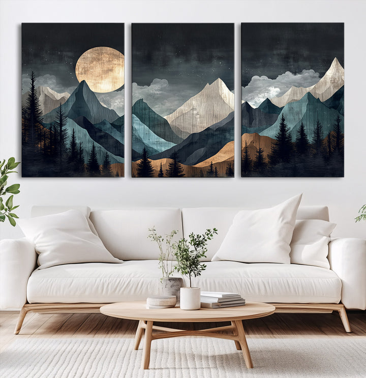 Framed Wall Art Canvas Print